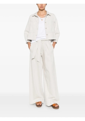 Sessùn Rinim tie waist trousers - Neutrals