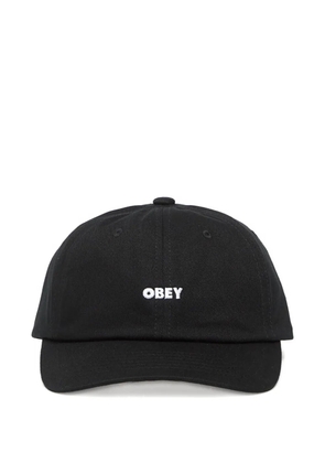 Obey logo cap - Black
