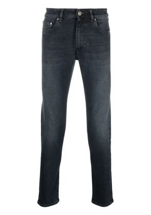 PT Torino logo-patch skinny jeans - Blue