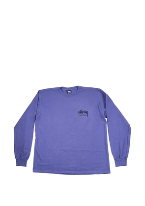 Stüssy New York Chapter long-sleeve T-shirt - Blue