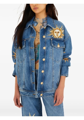 FARM Rio sun star graphic jacket - Blue