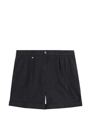 Fay pleated shorts - Blue