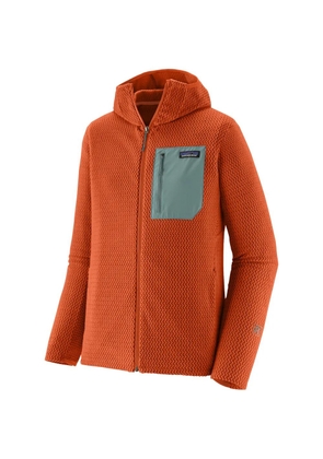 Patagonia R1® Air hooded zip-up sweater - Orange