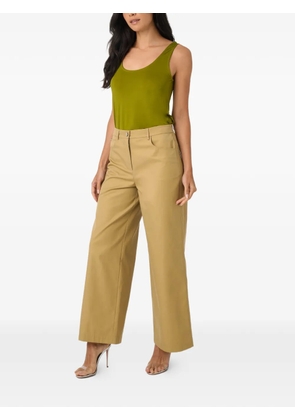 Toccin Nell 5-pocket straight cotton trousers - Brown