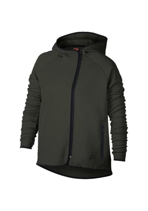 Nike Tech Fleece oversized zip-up cape hoodie - Green