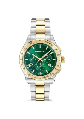 Ferragamo 1927 Chrono 42mm watch - Green