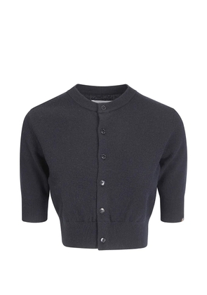 extreme cashmere button cashmere cardigan - Blue