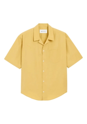 AMI Paris Ami De Coeur camp-collar shirt - Yellow
