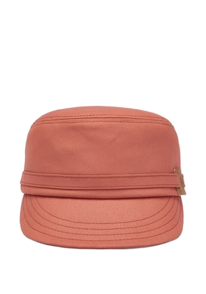 Ca4la logo-detail hat - Orange