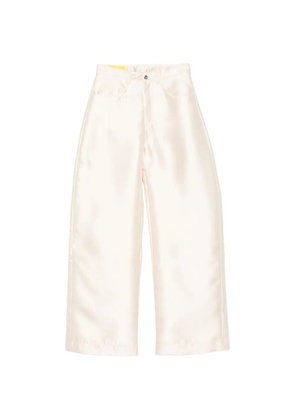 Marques'Almeida satin trousers - Neutrals