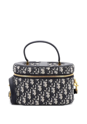 Christian Dior Pre-Owned CD Signature Vanity Case Oblique Canvas Small pouch - Blue