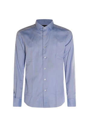 slowear long-sleeved cotton shirt - Blue