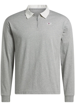 Reebok Court Sport half-zip cotton sweatshirt - Grey
