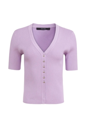 Toccin Charity buttoned-front top - Purple