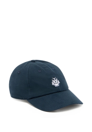 Bally crest-embroidered baseball cap - Blue