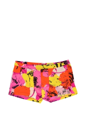 Versace Pre-Owned 2019 floral print trousers - Pink