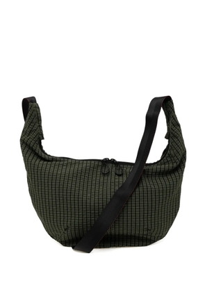 Comme des Garçons Homme checked shoulder bag - Green
