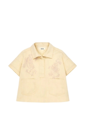 PSOPHIA embroidered blouse - Yellow