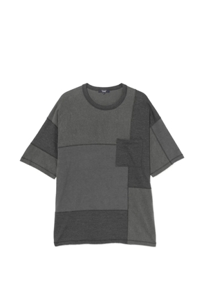 Comme des Garçons Homme patchwork T-shirt - Grey