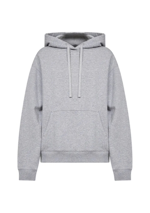 Gucci drawstring kangaroo-pocket hoodie - Grey