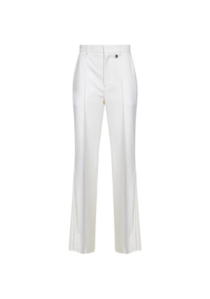 Giuseppe Di Morabito pleated flared trousers - White