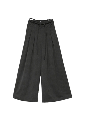 La Piscine pinstripe trousers - Grey