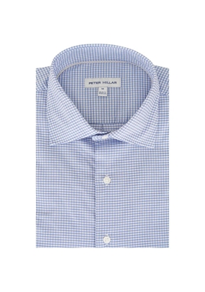 Peter Millar check-pattern shirt - Blue