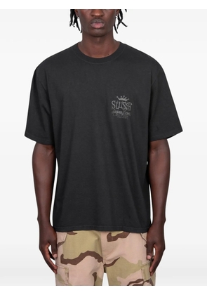 Stüssy pigment dyed T-shirt - Black