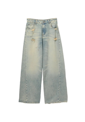 Halfboy distressed denim trousers - Blue