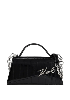 Karl Lagerfeld chain-strap tote bag - Black