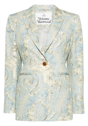 Vivienne Westwood Lauren Toile de Jouy-print blazer - Blue