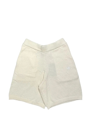 Sinclair boucle sweat shorts - White