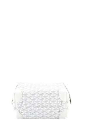 Goyard Pre-Owned Boeing Trousse de Toilette Pouch Coated Canvas 25 clutch bag - White