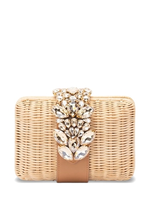Gedebe Capri clutch bag - Neutrals