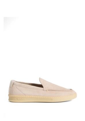Woolrich slip-on suede loafers - Neutrals