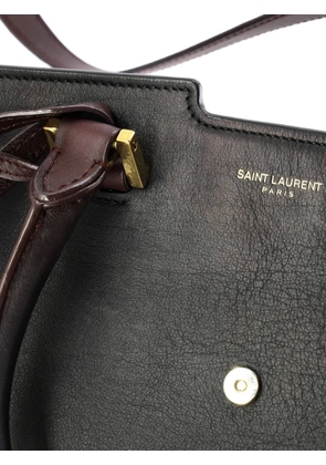 Saint Laurent Pre-Owned Classic Y Cabas Leather Small satchel - Black