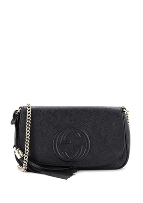 Gucci Pre-Owned Soho Chain Leather Medium crossbody bag - Black