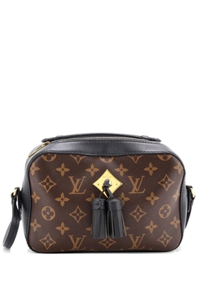 Louis Vuitton Pre-Owned Saintonge Handbag Monogram Canvas with Leather crossbody bag - Brown