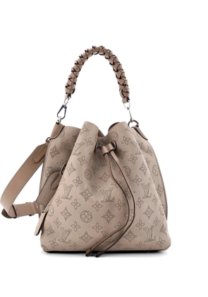 Louis Vuitton Pre-Owned Muria Mahina Leather bucket bag - Brown