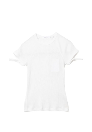 Helmut Lang raglan cropped T-shirt - White