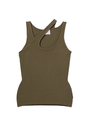 Halfboy cutout tank top - Green