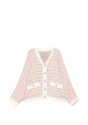 Mastermind World tweed jacket - Pink