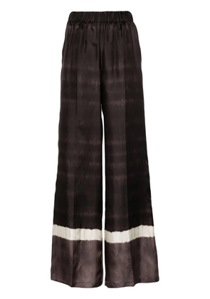 P.A.R.O.S.H. silk trousers - Brown