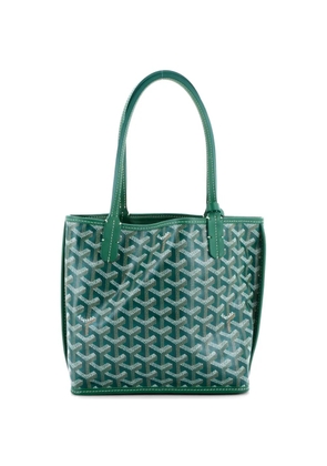 Goyard Pre-Owned Anjou Reversible Tote Coated Canvas Mini satchel - Green