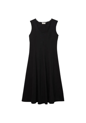 Calvin Klein A-line midi dres - Black