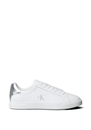 Calvin Klein logo sneakers - White