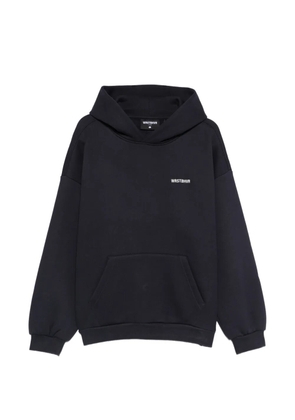 WRSTBHVR hooded pouch sweater - Blue