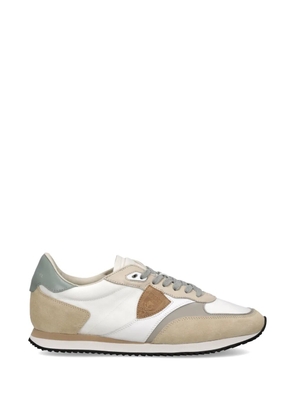 Philippe Model Paris Blville panelled low-top sneakers - White