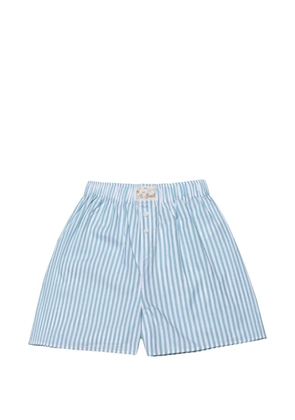 MC2 Saint Barth striped shorts - Blue