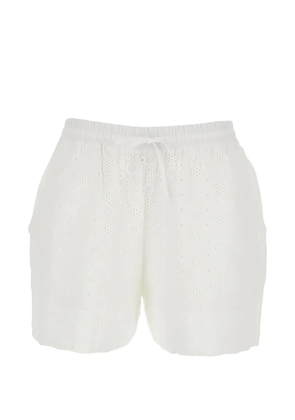 PINKO drawstring-fastening shorts - White